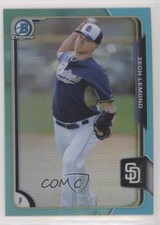 2015 Bowman Draft Chrome Sky Blue Refractor Zech Lemond #127 0ed