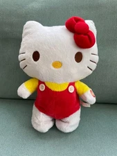Hello Kitty Walking Plush Toy 8 inch Moving Left Hand Pressed Unused