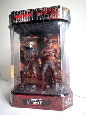 McFarlane Movie Maniacs EXCLUSIVE Figur Jason vs Freddy 2-Pack Neca NEU OVP