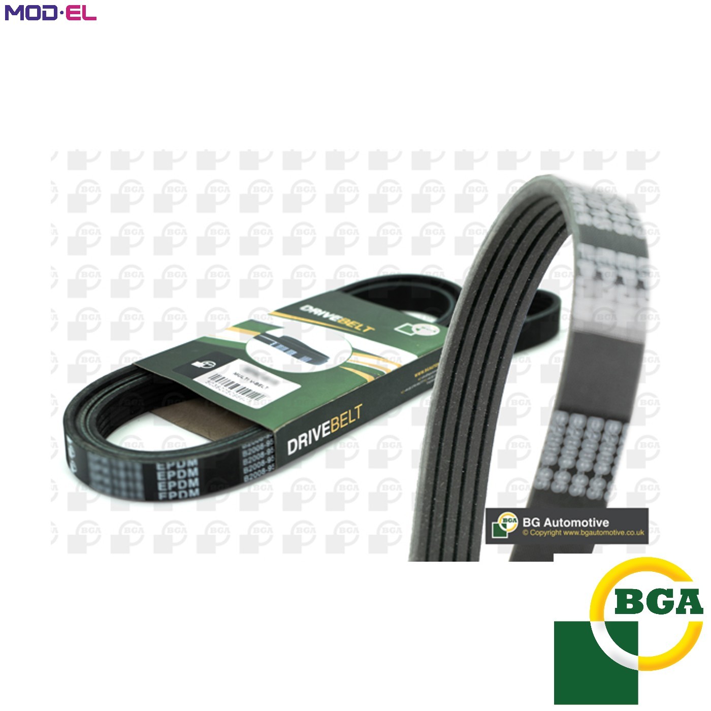 BGA 5PK1270 V-Ribbed Belt for ABARTH,BAIC,CITROËN,FIAT,MERCEDES-BENZ,PEUGEOT,POR - Image 4
