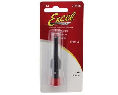 Excel 3/32'' Small U Gouge (2) [EXL20360]