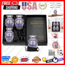 Small Urns for Human Ashes Keepsake, Decorative Mini Cremation Urn for Adult ...