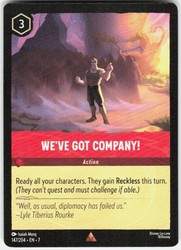 We've Got Company! 147/204 Archazia's Island Rare