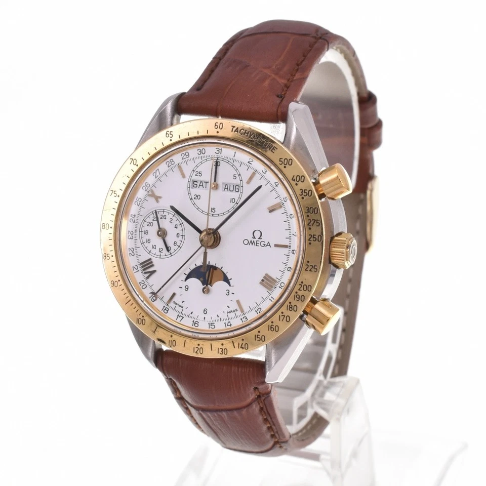 OMEGA Speedmaster 3336.20 Triple calendar moon phase Automatic Men's I#142543 - Image 2 of 4