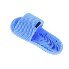 Shower Foot Scrubber with Non-Slip Suction Cups, Silicone Bristle Shower Foot...