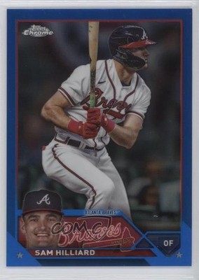2023 Topps Chrome Update Blue Refractor 72/150 Sam Hilliard #USC140 1k5