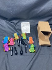 Vintage 70s complete set 7 Freakies cereal balloon cars mail away premium