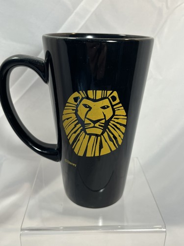 DER KÖNIG DER LÖWEN Disney Broadway Musical große schwarze Tasse Kaffeetasse Sammlerstück 6 Zoll - Bild 3 von 5