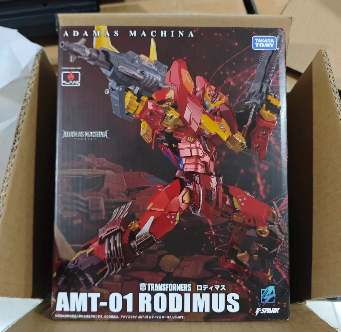 Hasbro Takara Tomy Adamas Machina AMT-01 AMT01 Rodimus Prime