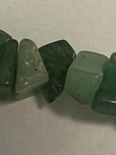 36 Inch Strand Green Aventurine Natural Stone Chip Beads - 5mm to 9mm wholesale - 第 16/21 張圖片