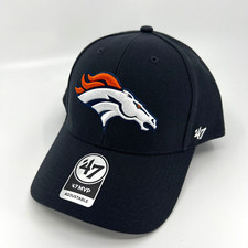 '47 Brand Denver Broncos Hat Mens Dark Blue Strap Baseball Cap NFL Football New