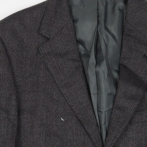 Marks and Spencer Mens Grey Wool Jacket Suit Jacket Size 40 Regular - Picture 5 of 10