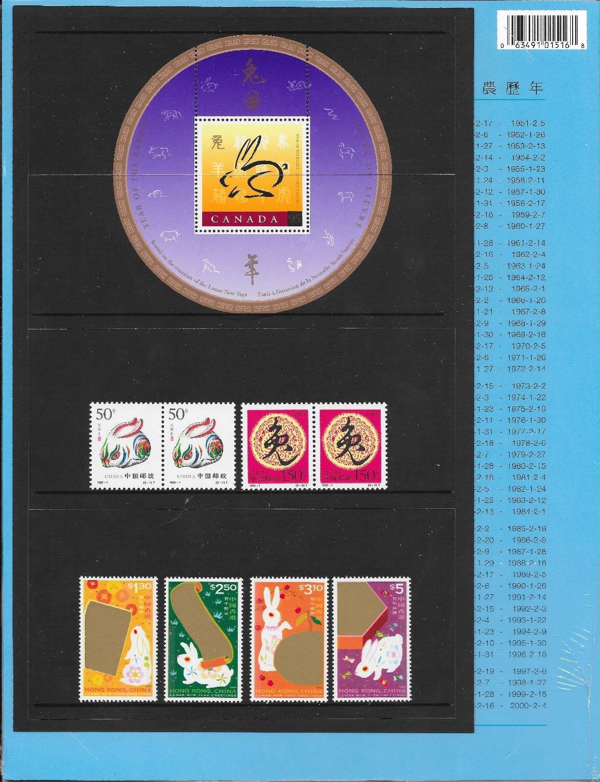 hong-kong-china-canada-thematic-collection-1999-year-of-the