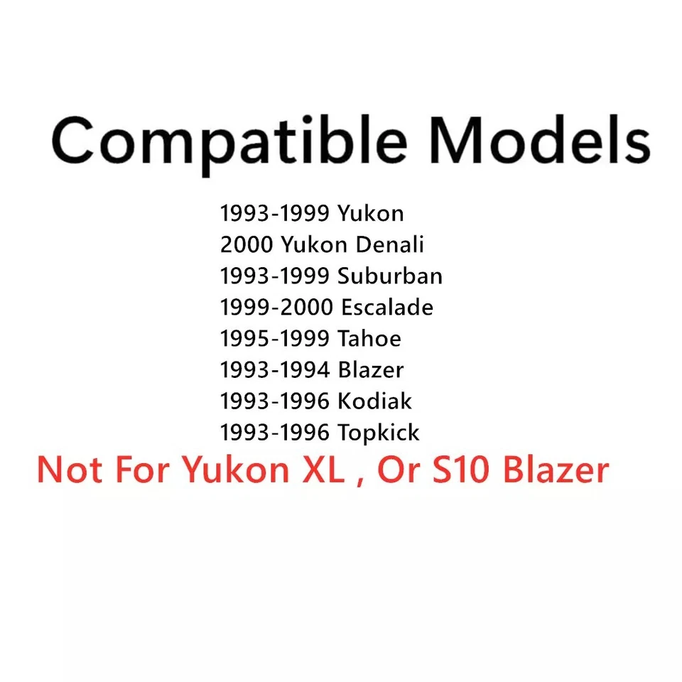 Fits 93-99 Yukon Suburban Escalade Tahoe Blazer Driver Left Front Door Glass Foto 2 de 4