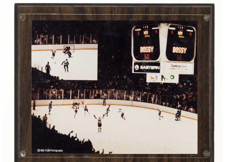 Mike Bossy Personally Owned Award - 50 Goals in 50 Games - 1981 - NY Islanders