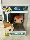 Funko POP! Vinyl Figure DISNEY PETER PAN #25 Retired *RARE*