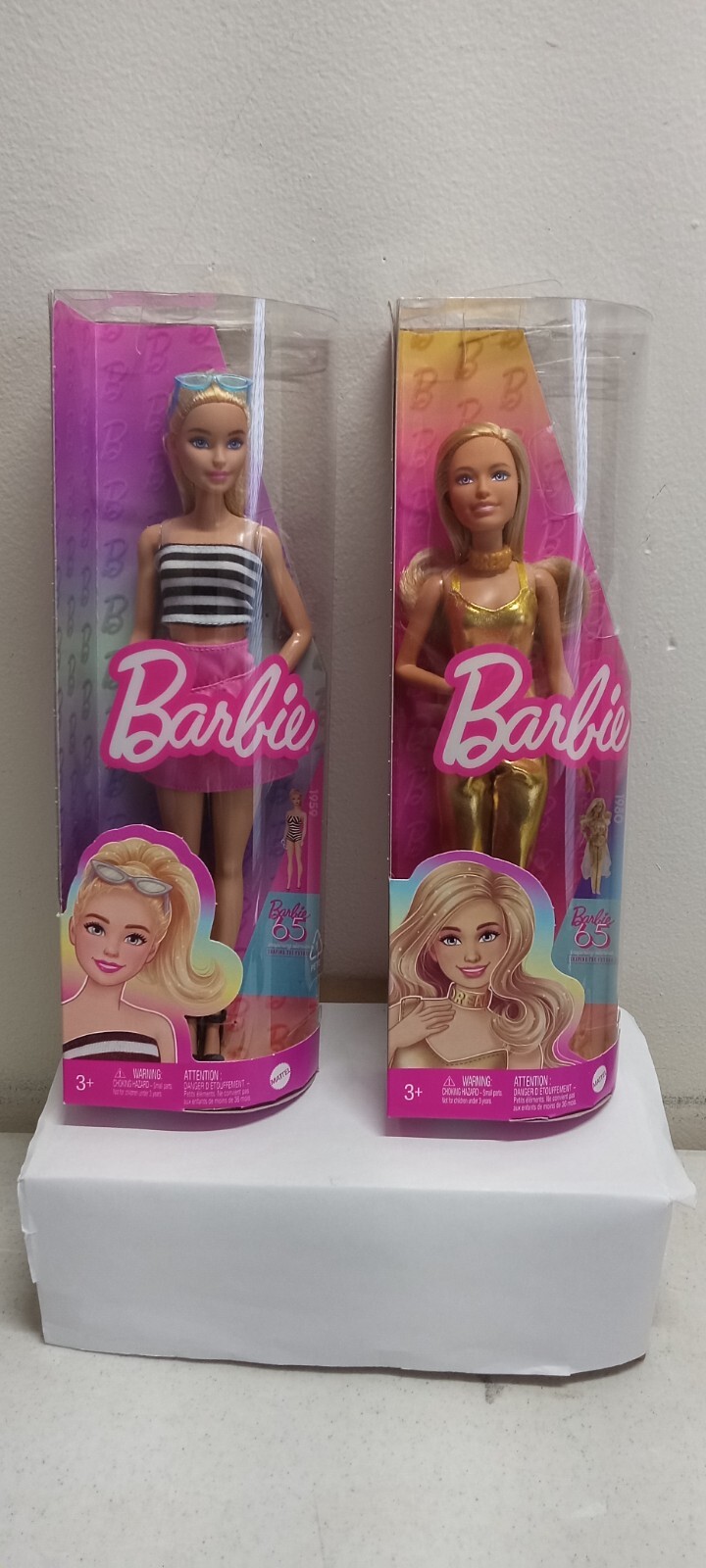Barbie Fashionistas Dolls Lot of 2 #213 & #222 Excellent Condition