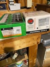 coil roofing nails and 2-3/8" Framing nails 20-22 degrees