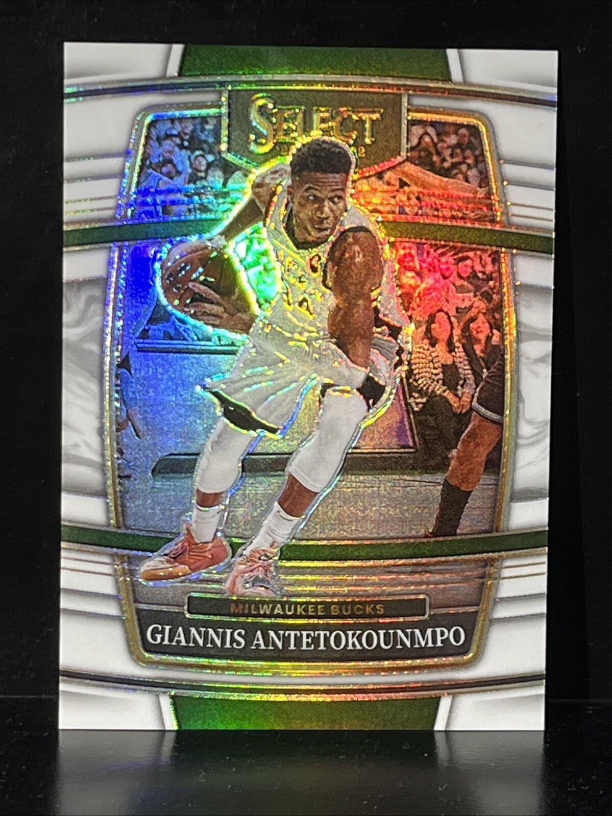 2021-22 Select Concourse White Prizm /149 Giannis Antetokounmpo #35 RARE