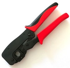 Coax Crimp Tool Ratcheting Crimping Crimper for LMR-600 Coaxial Cable and Pin