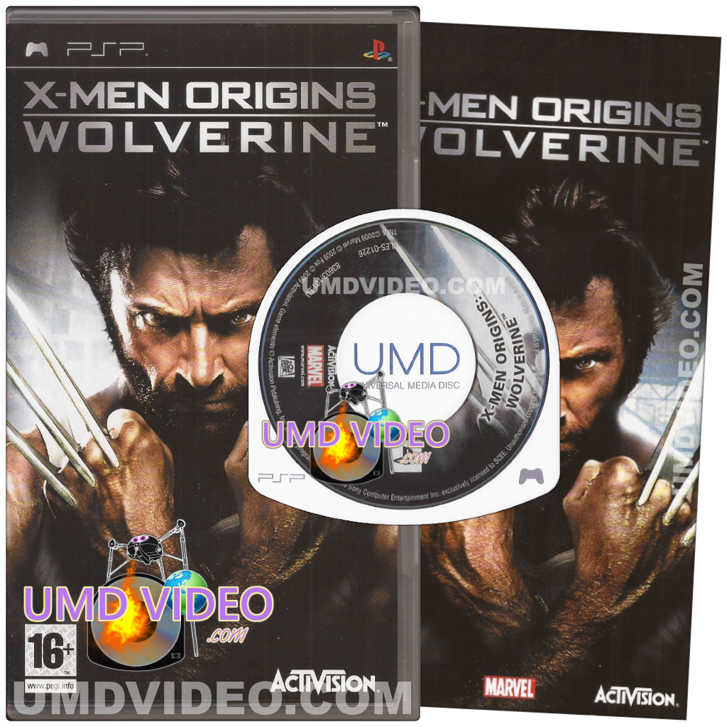 PSP UMD Game - X-Men Origins - Wolverine | eBay