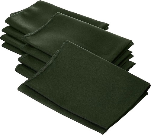 18" x 18" Polyester Poplin Napkins - Solid Rectangular Napkins (Pick A Color) - Picture 31 of 37