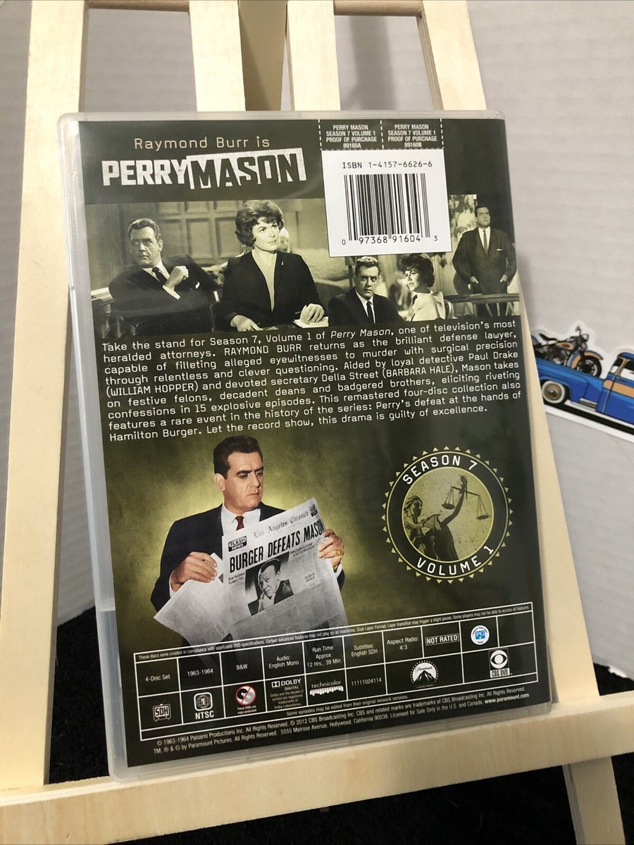 (未使用･未開封品)Perry Mason: the Seventh Season 1/ [DVD] Amazon.com: Perry Mason: Season 7, Vol. 1 : Raymond Burr, Ray
