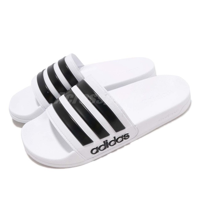 adidas slipper black