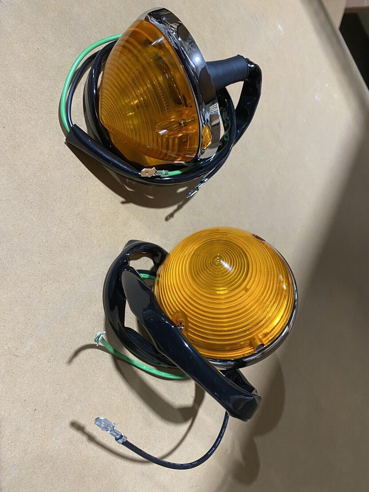 55-57 Chevy/GMC Truck Front Amber Turn Signal Parking Lamp Assembly 1955 56 57