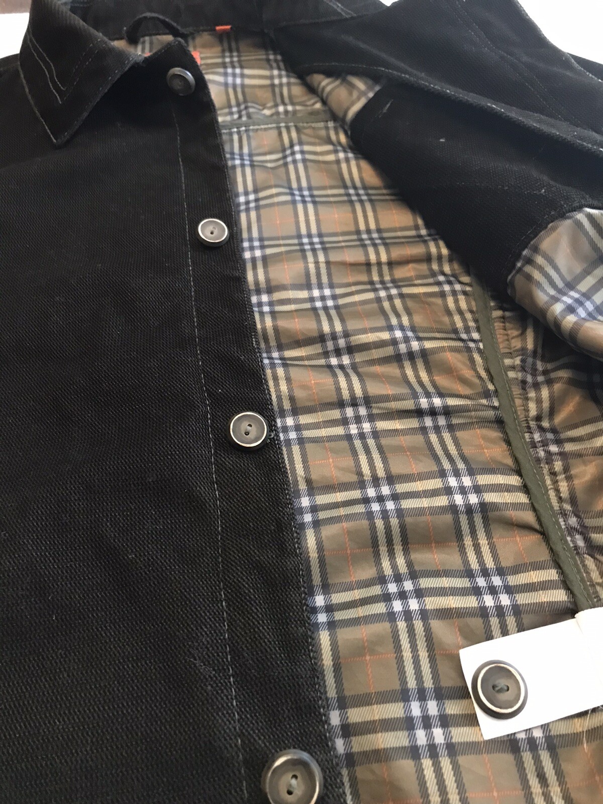 ROBERT COMSTOCK Mens Barn Jacket Shacket Brown Bu… - image 4