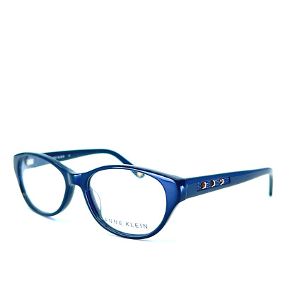 Anne Klein AK5021 (001) Eyeglasses Black Acetate Frames 53-16-135