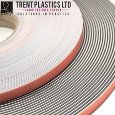 Self adhesive magnetic tape/strip 2 part per metre, double glazing fixing 12mm