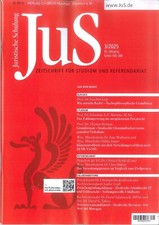 JuS Juristische Schulung 03/2025 - Zeitschrift für Studium und Referendariat