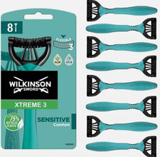 Image of WILKINSON SWORD Xtreme 3 For Men Sensitive 8 x-Disposable Razors