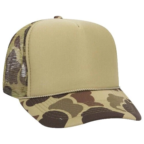Gorras de camionero para hombre Camuflaje Otto