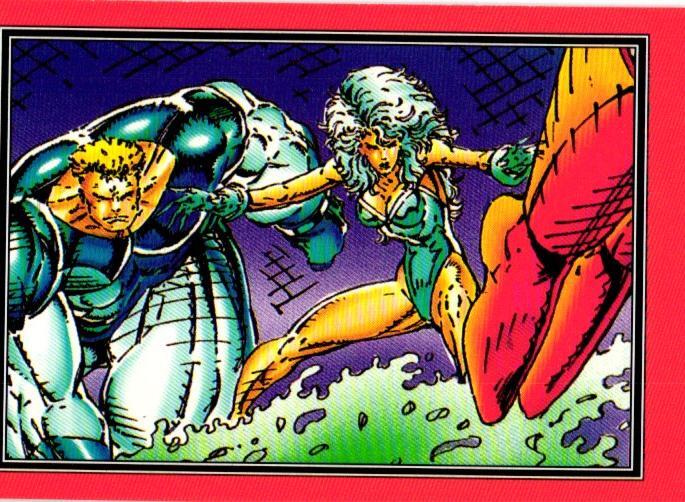 1992 Comic Images Youngblood #65 Uneager