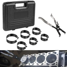 940387 Piston Ring Compressor KIT69 Tool Set Maintenance Clamps Ratchet Pliers