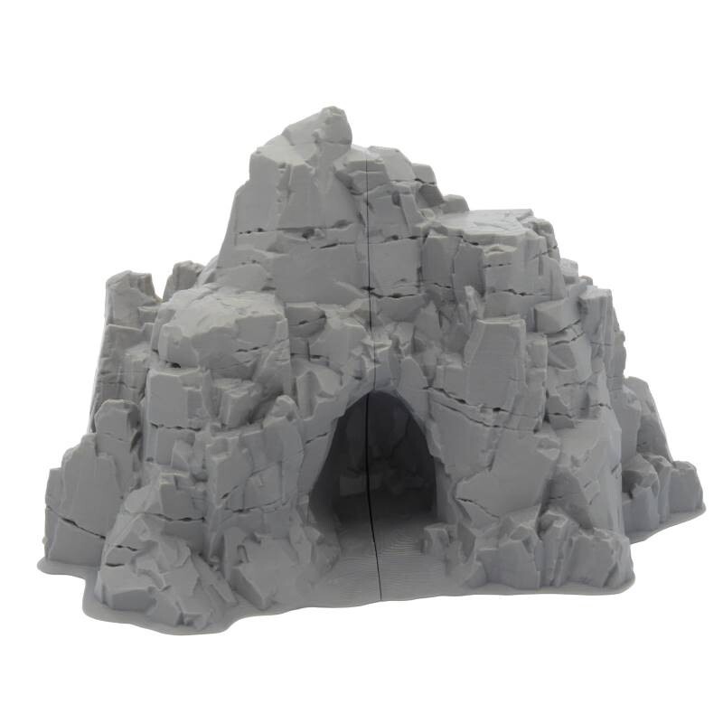 FOR LOTR, D&D, wargaming terrain scenery Large Cave Cliff RPG fantasy