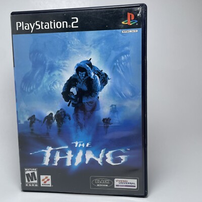 The Thing PlayStation 2 Game Complete - Tested and Working