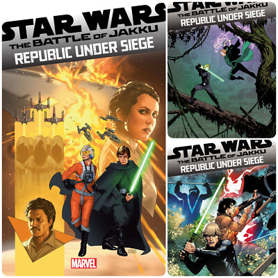 STAR WARS BATTLE JAKKU REPUBLIC UNDER SIEGE #1 REGS & [1:25] 11/20/2024 PRESALE