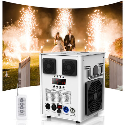 700W Cold Spark Machine Stage Effect DMX Firework Machine DJ Event Party Wedding