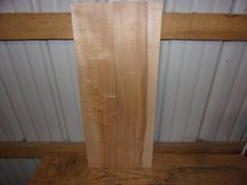 2 PC HARD SUGAR MAPLE LUMBER WOOD KILN DRIED BOARDS LOT 2405V 1/2" THICK FLAT