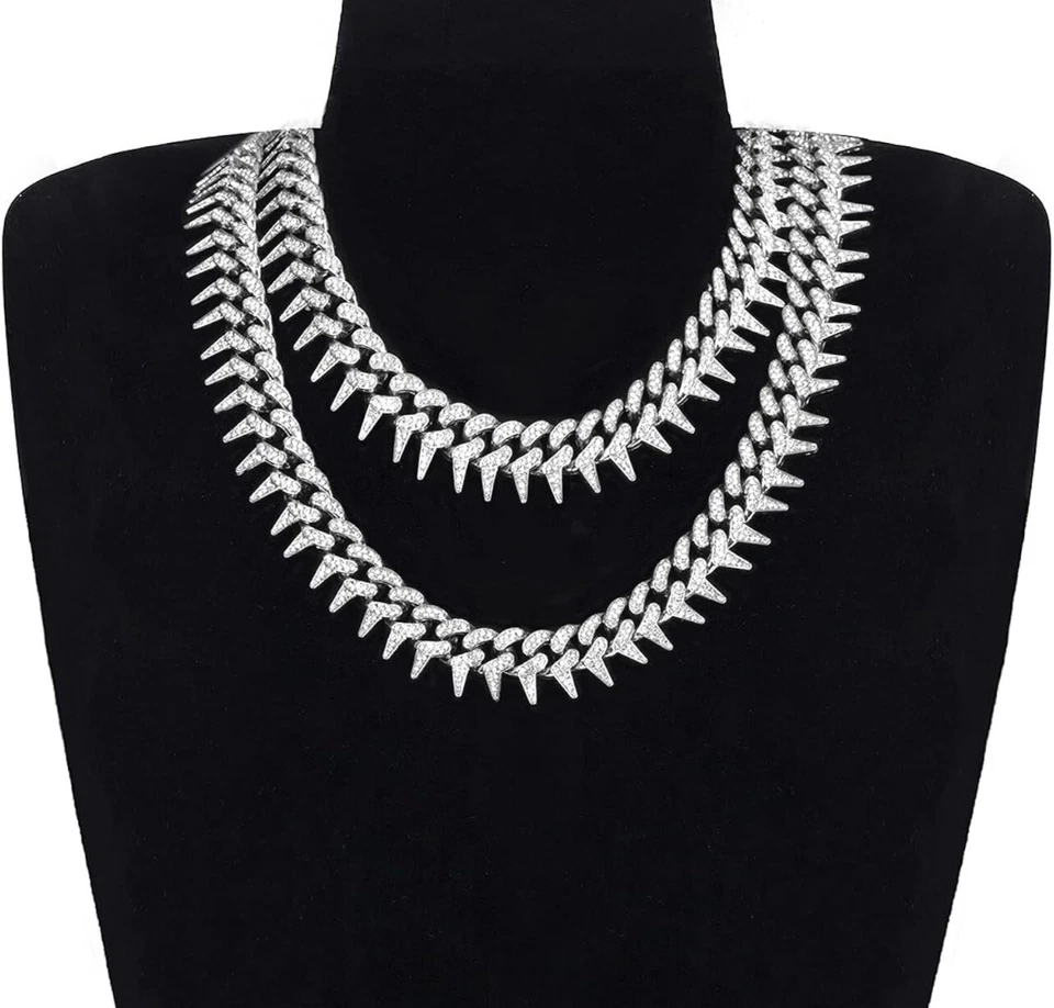 Espinas de cadena Iced Out para hombre | Iced Out Luxury Foto 4 de 4