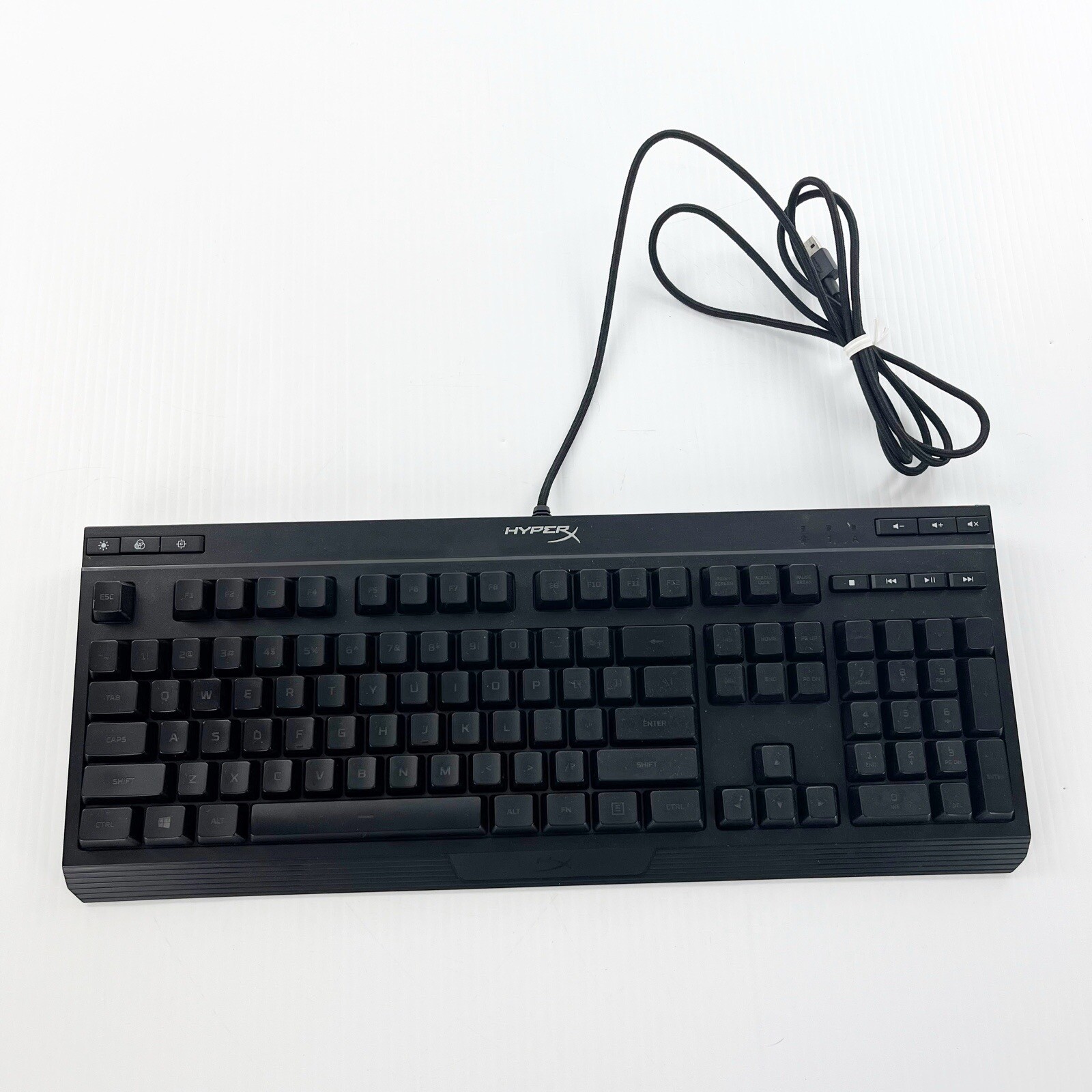 HyperX Alloy Core RGB Black LED Wired Membrane Computer Gaming Keyboard