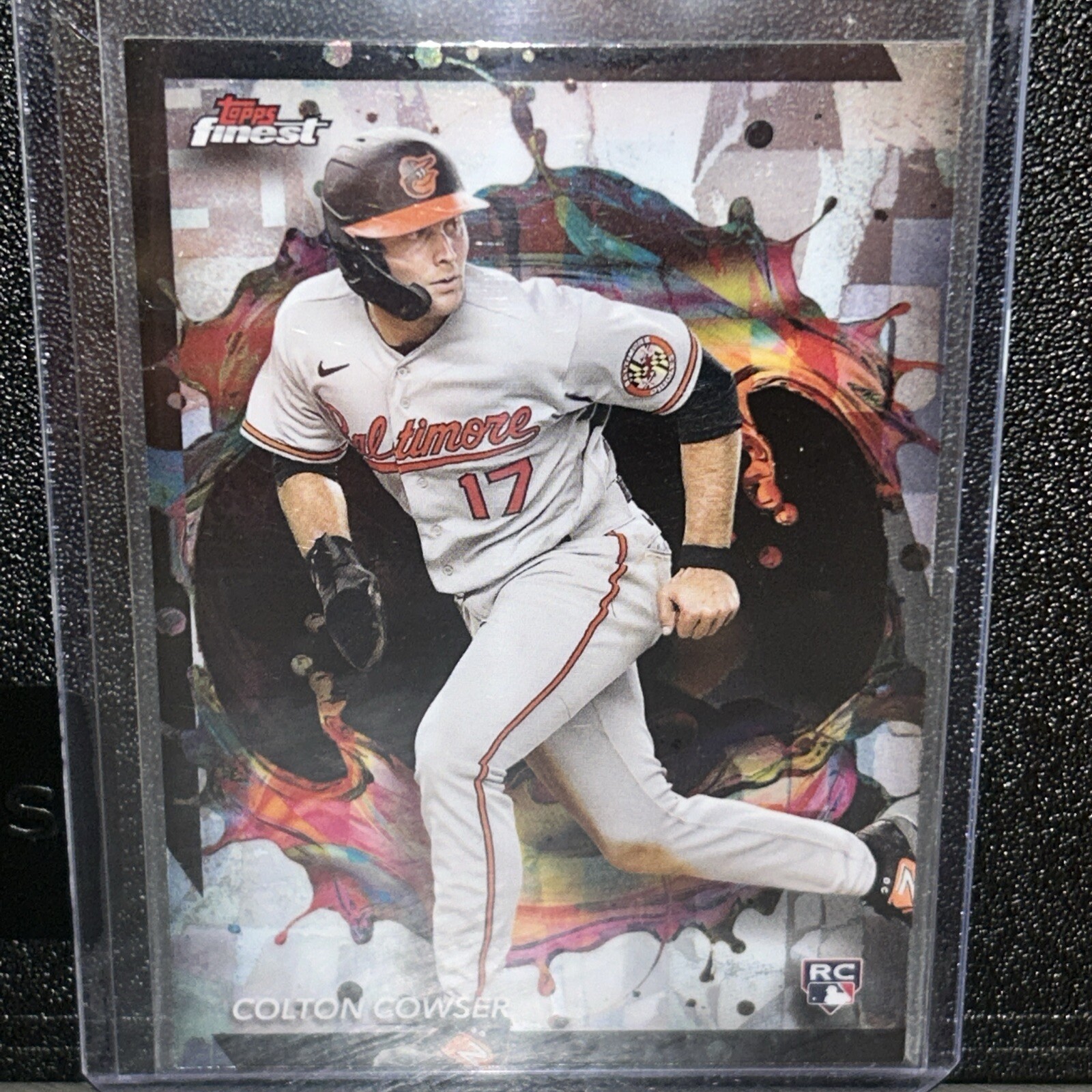 2024 Topps Finest - Rare Refractor #255 Colton Cowser (RC)