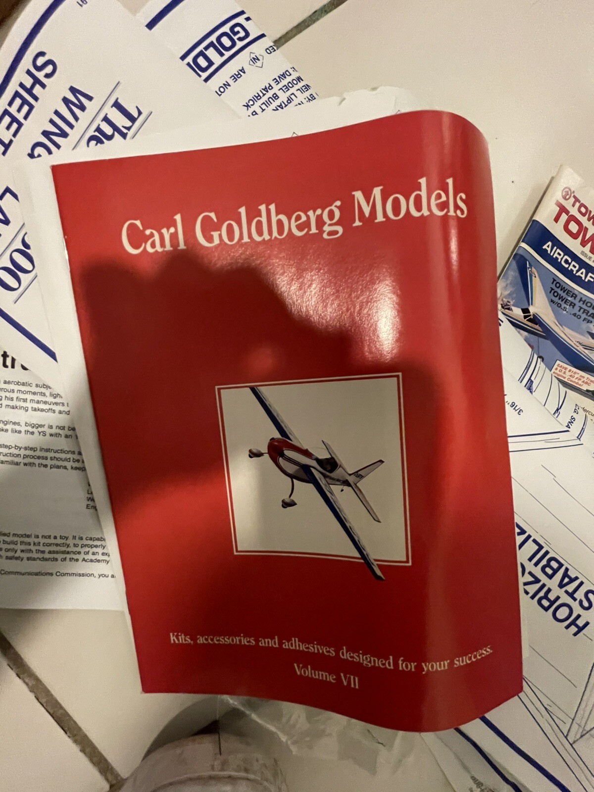 Carl Goldberg The Extra 300 R/C Model Airplane Kit 68" Wingspan Kit 55