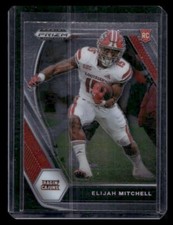 2021 Panini Prizm Draft Picks #156 Elijah Mitchell Rookie