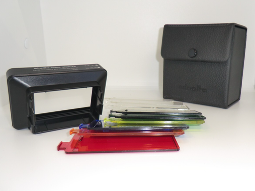 Minolta Farbfilter für Blitzgerät Panel-Adapter FFi 0020