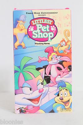 The Littlest Pet Shop Wrecking Havoc (Vintage VHS, 1996) 12232764438|