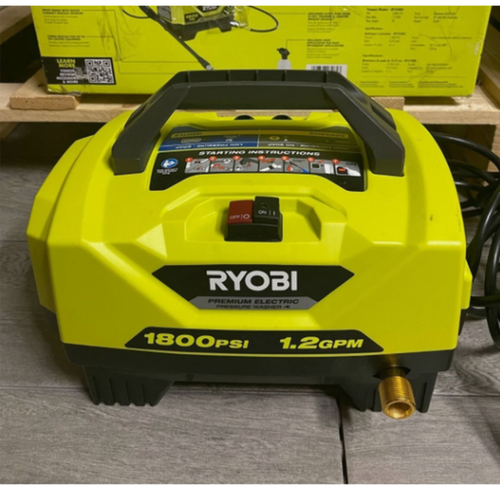 Lavadora a presión eléctrica Ryobi (solo unidad) 1800 PSI RY141802VN You Pick Estado - Imagen 2 de 5